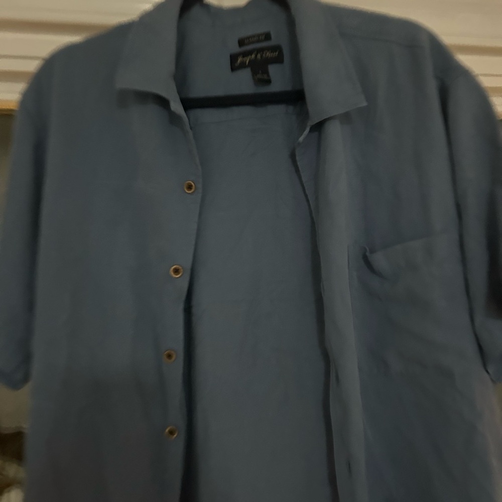 Joseph & Feiss Classic Fit Light Blue Shirt